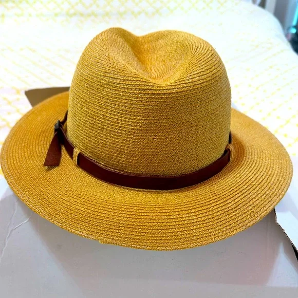 NWOT handwoven 100% Abaca (Manila hemp) Grevi-Dick Tracy hat “The Cary”- - Picture 3 of 15